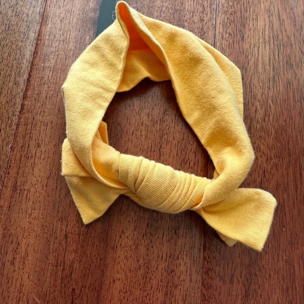 Yellow Baby Girl Headband